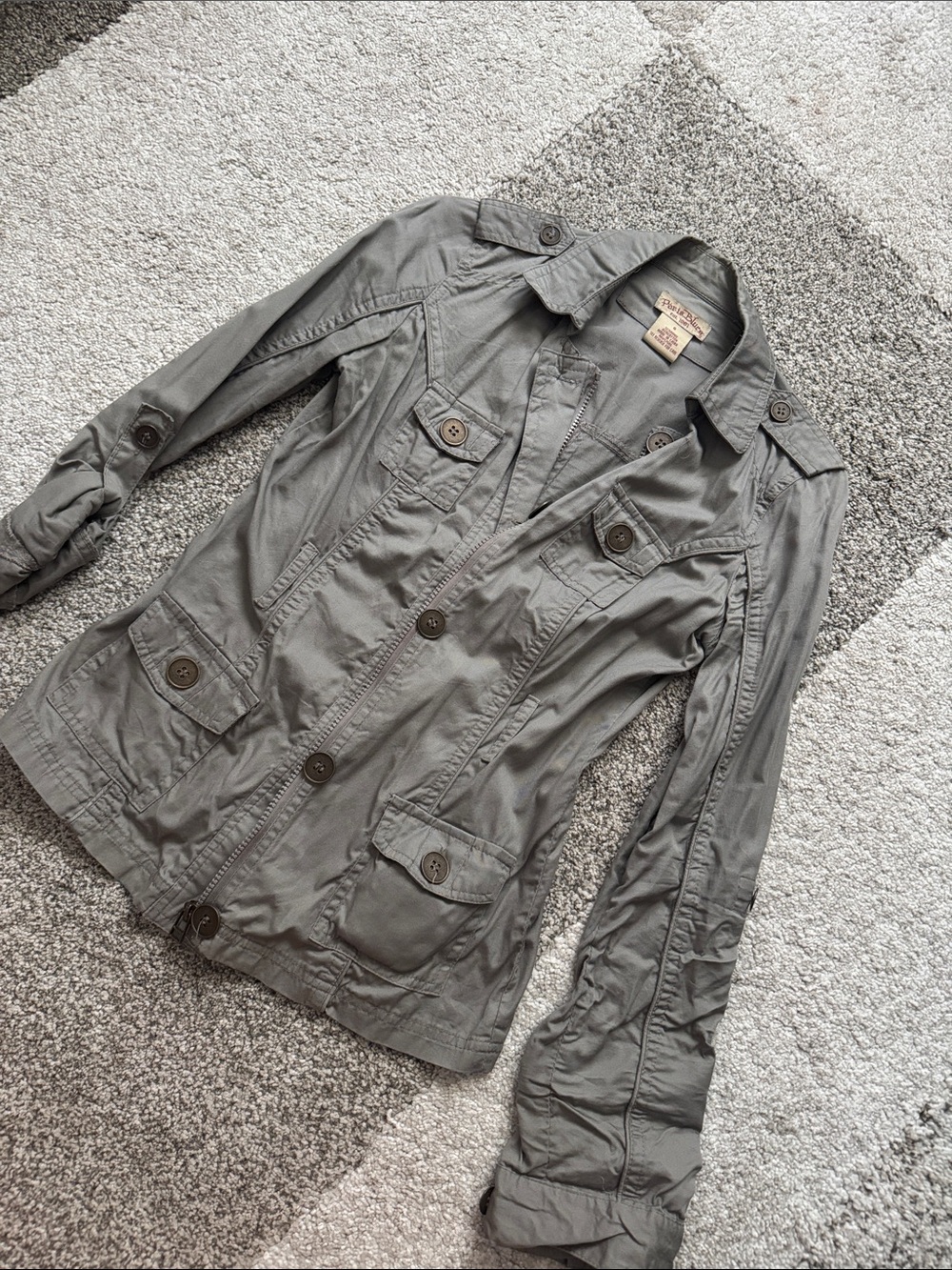 Paris Blues Women's Olive Utility Jacket